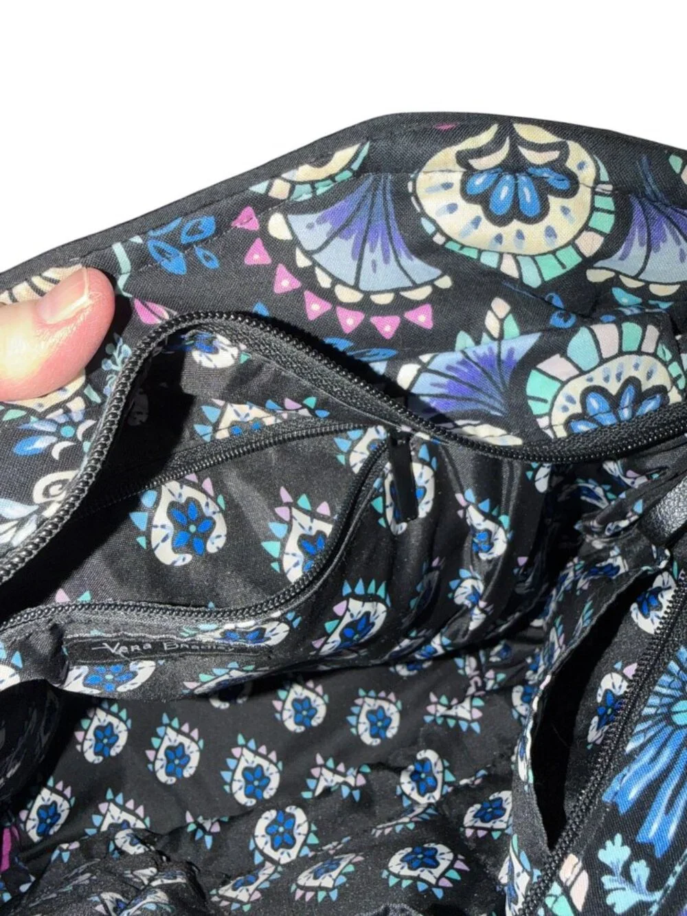 Vera Bradley Retired Bramble Glenna Satchel Shoulder Bag Purse - Picture 13 of 14